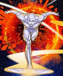 Silver Surfer Art 5D Diamond Painting