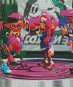 Splatoon 5D Diamond Painting