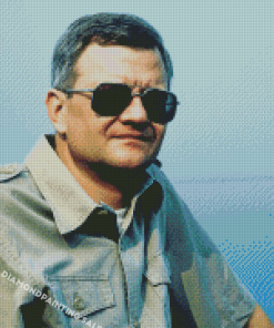 The American Novelist Tom Clancy 5D Diamond Painting