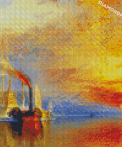 The Fighting Temeraire Turner 5D Diamond Painting