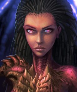 The Queen Of Blades Sarah Kerrigan 5D Diamond Painting