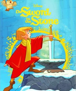 The Sword In The Stone 5D Diamond Painting