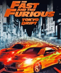 Tokyo Drift Poster 5D Diamond Painting