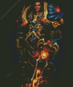 Varian Wrynn Anime 5D Diamond Painting