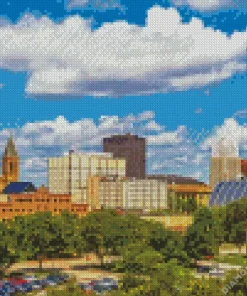 Akron Ohio 5D Diamond Painting