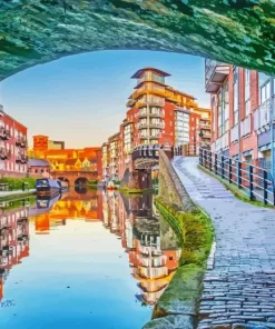 Birmingham Canal City 5D Diamond Painting