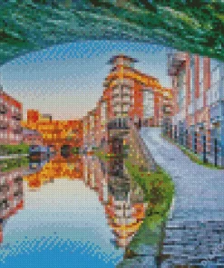 Birmingham Canal City 5D Diamond Painting