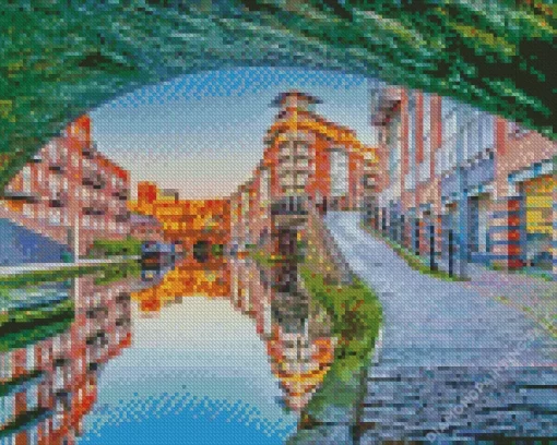 Birmingham Canal City 5D Diamond Painting