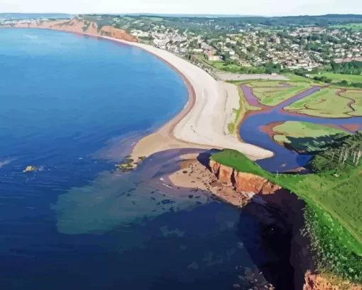 Budleigh Salterton 5D Diamond Painting