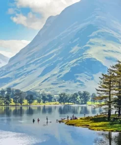 Buttermere Lake 5D Diamond Painting