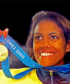 Cathy Freeman 5D Diamond Painting