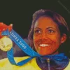 Cathy Freeman 5D Diamond Painting