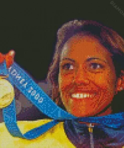 Cathy Freeman 5D Diamond Painting