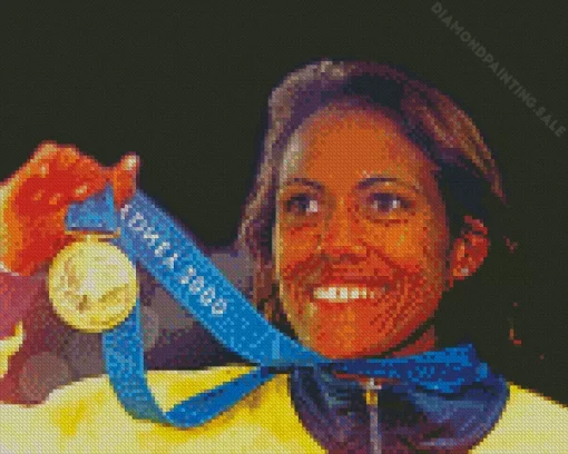 Cathy Freeman 5D Diamond Painting