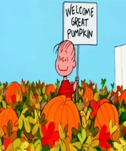 Charlie Brown Thanksgiving 5D Diamond Painting