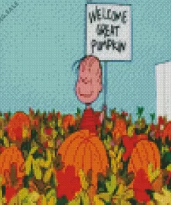 Charlie Brown Thanksgiving 5D Diamond Painting