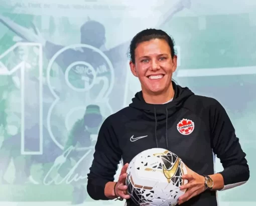 Christine Sinclair 5D Diamond Painting