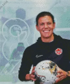 Christine Sinclair 5D Diamond Painting