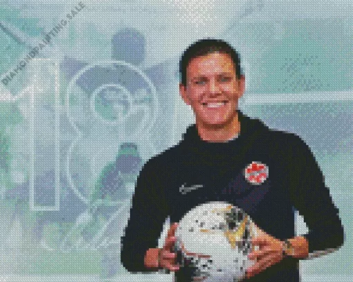 Christine Sinclair 5D Diamond Painting