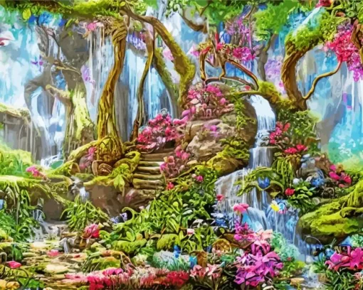 Fairy Forest Art 5D Diamond Painting