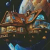 Floating House 5D Diamond Painting