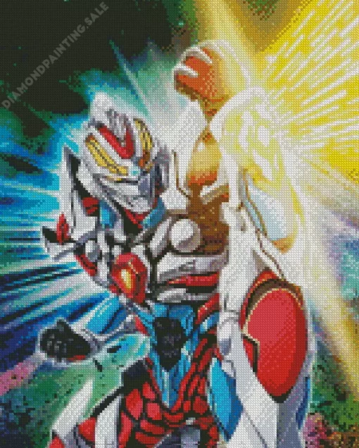 Gridman 5D Diamond Painting