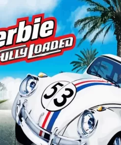 Herbie The Love Bug Poster 5D Diamond Painting