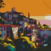 Illustration Saint Paul De Vence 5D Diamond Painting