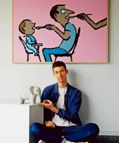 Jean Jullien 5D Diamond Painting