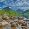 Lake District Wast Water 5D Diamond Painting