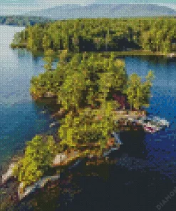 Lake Winnipesaukee 5D Diamond Painting