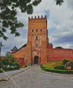 Lutsk Castle 5D Diamond Painting