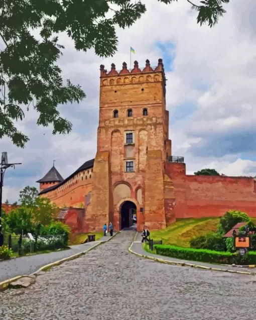 Lutsk Castle 5D Diamond Painting