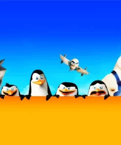 Madagascar Penguin 5D Diamond Painting