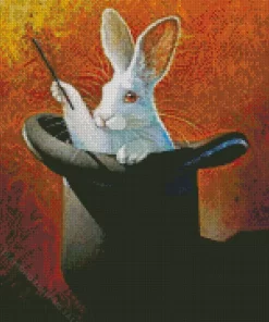 Magician Rabbit 5D Diamond Painting