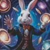 Magician Rabbit 5D Diamond Painting