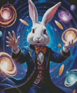 Magician Rabbit 5D Diamond Painting