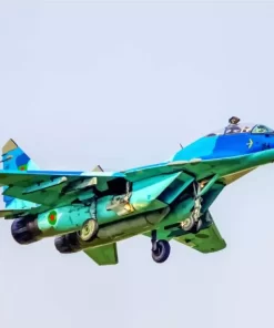 Mig 29 Fulcrum Aircraft 5D Diamond Painting