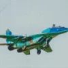 Mig 29 Fulcrum Aircraft 5D Diamond Painting