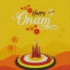 Onam Illustration 5D Diamond Painting