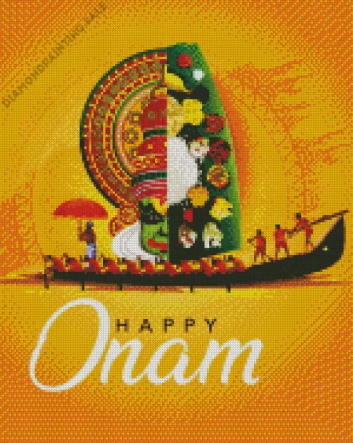 Onam 5D Diamond Painting