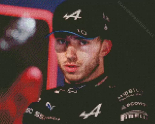 Pierre Gasly 5D Diamond Painting