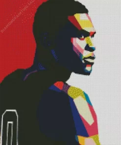 Russell Westbrook Pop Art 5D Diamond Painting