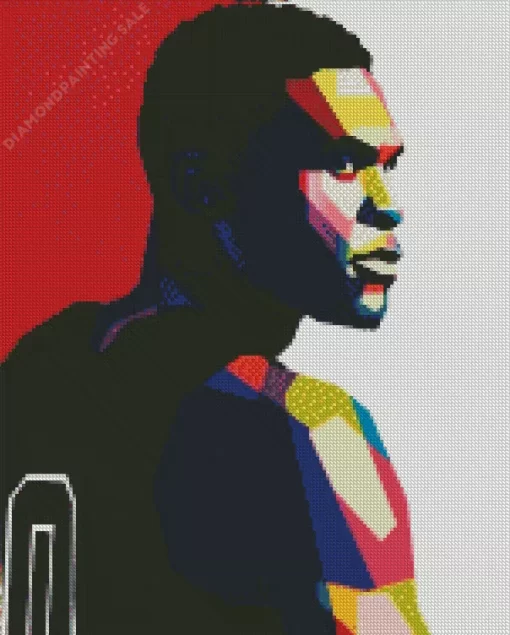 Russell Westbrook Pop Art 5D Diamond Painting