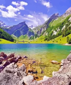 Seealpsee 5D Diamond Painting