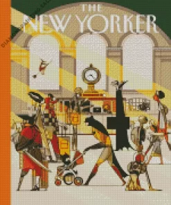 The New Yorker Magazine Cover 5D Diamond Painting