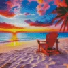 Tropical Beach Chair 5D Diamond Painting