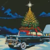 Vintage Christmas Evening 5D Diamond Painting