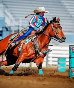 Barrel Racer 5D Diamond Painting