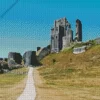 Corfe Castle 5D Diamond Painting